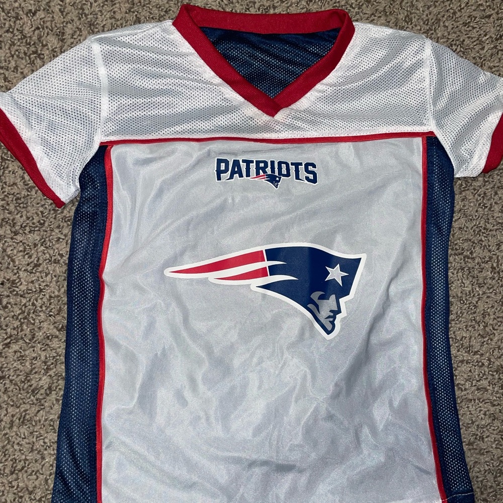 Official NFL Flag Patriots Jersey - Reversible